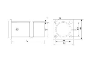Cable Gland 2 Cable Gland Technical Drawing page 0001
