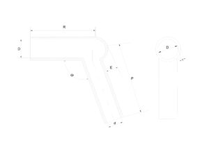 Heat Shrink Right Angle Boot Technical Image 1