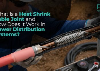 heat shrink cable joint